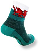 SockGuy Classic 3" Socks - Welsh Dragon