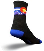 SockGuy Crew 6" Wool Colorado Mountain Socks
