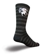 SockGuy Crew 8" Wool Medieval Unicorn Socks
