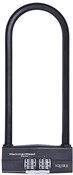 Squire Hammerhead Combination U Lock - Sold Secure Silver