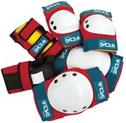 TSG Basic Junior Elbow / Wrist / Knee Padset - Old School