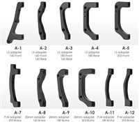 Tektro Auriga and Aquila Mounts / Brake Adaptors