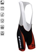 Tenn By Design Pro Mens Padded Cycling Bib Shorts SS16