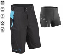 Tenn Protean MTB Cycling Shorts + Padded Boxers Combo SS16