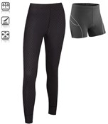 Tenn Womens Unpadded Polka Dot Leggings + Padding Boxer Combo SS16