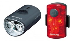 Topeak Mini USB Combo Light Set