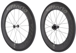 Vittoria Qurano 84 Full Carbon Tubular SRAM/Shimano NoTool Freewheel Quick Release Wheelset